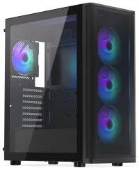 Obudowa Endorfy Ventum 400 ARGB ATX 4x120mm ARGB wentylator 2xUSB 3.0 USB-C panel siatkowy szkło hartowane czarny Obudowa Endorfy Ventum 400 ARGB ATX 4x120mm ARGB wentylator 2xUSB 3.0 USB-C panel siatkowy szkło hartowane czarny (1 of 21)