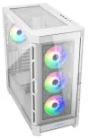 Корпус ПК COUGAR DUOFACE Pro RGB White Mid Tower TG и передняя панель Airflow с 4 вентиляторами ARGB TG, левая панель thumbnail (4 of 31)