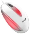 GENIUS DX-Mini Pure White wired 1000 dpi USB white RGB LED