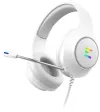 Cuffie Zalman ZM-HPS310 Cuffie da gioco RGB cablate 7.1 USB bianche thumbnail (1 of 4)