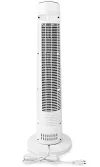 NEDIS column fan height: 76 cm power 50 W 3 rotation speeds remote control white-black thumbnail (5 of 8)