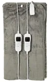 NEDIS elektrická deka 2 osoby 160 x 140 cm 9 nastavení teploty ochrana proti přehřátí digi. ovládání Flanel Fleece