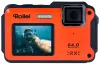 Rollei Sportsline 64 Selfie 64 MPix 16x súmáil 28" LCD+ 2" físeán LCD 4K uiscedhíonach 5m Oráiste thumbnail (5 of 6)