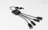 I-tec USB-C USB-A -kaapeli HUB 4-porttia (2x USB-C 2x USB-A) thumbnail (4 of 9)