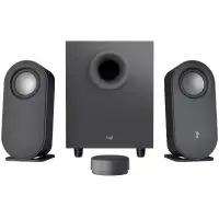Głośniki komputerowe Bluetooth Logitech Z407 z subwooferem i sterowaniem bezprzewodowym GRAPHITE (1 of 1)