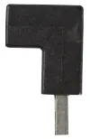 NEDIS adapter USB 2.0 plug USB-A - socket USB-A socket 480 Mbps round nickel-plated PVC black blister thumbnail (2 of 2)