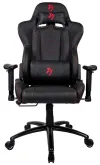 AROZZI chaise de jeu INIZIO Noir PU noir logo rouge thumbnail (3 of 6)