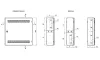 Solarix cabinet SOHO LC-18 with rails 2U 4U and 11U 550x550x150mm gray RAL 7035 thumbnail (3 of 4)