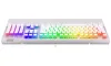 Endorfy gaming keyboard Omnis OWH Pudd Kailh RD RGB USB red switch wired mechanical US layout white thumbnail (5 of 8)