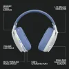 Logitech G435 LIGHTSPEED Wireless Gaming Headset - WHITE thumbnail (3 of 7)