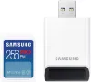 SAMSUNG PRO Plus SDXC 256GB + USB adapter CL10 UHS-I U3 V30