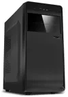 CRONO skříň Middle Tower DW602 bez zdroje bez ventilátorů 2x USB 1.1 černý
