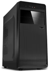 CRONO skříň Middle Tower DW602 bez zdroje bez ventilátorů 2x USB 1.1 černý CRONO skříň Middle Tower DW602 bez zdroje bez ventilátorů 2x USB 1.1 černý (1 of 1)
