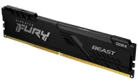 KINGSTON FURY Beast Black 8GB DDR4 2666MHz CL16 DIMM KINGSTON FURY Beast Black 8GB DDR4 2666MHz CL16 DIMM (1 of 4)