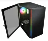 COUGAR PC-Gehäuse Purity RGB Schwarz Mini Tower TG Frontpanel ARGB-Streifen 1 x ARGB-Lüfter 3 mm TG Linkes Panel thumbnail (5 of 17)