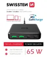 Swissten mini galddatora adapteris gan 2x usb-c + 2xusb 65w strāvas padeve melns thumbnail (3 of 4)