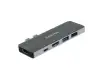 CANYON DS-5B 7-in-1 Port-Replikator für Apple MacBook mit Thunderbolt 3 (USB-C 100W)