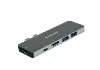 CANYON DS-5B 7-in-1 Port-Replikator für Apple MacBook mit Thunderbolt 3 (USB-C 100W) CANYON DS-5B 7-in-1 Port-Replikator für Apple MacBook mit Thunderbolt 3 (USB-C 100W) (1 of 4)