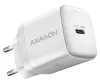 AXAGON netværksoplader ACU-PD20W 1x USB-C PD3.0 PPS QC4+ AFC FCP Apple 20W hvid thumbnail (1 of 1)