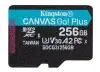 Card de memorie Kingston Canvas Go Plus Gen4 C10 UHS-I U3, 256 GB, SDXC Card de memorie Kingston Canvas Go Plus Gen4 C10 UHS-I U3, 256 GB, SDXC