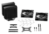 Silenzio! Dissipatore CPU PURE ROCK PRO 3 Nero 2x120mm PWM fan 6xheatpipe nero thumbnail (4 of 4)