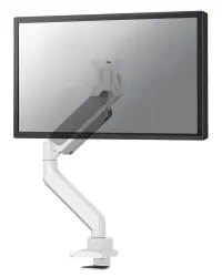 Neomounts DS70-450WH1 Desk display holder 17-42" clamp+grommet VESA 100X100 load capacity 15kg gas piston 1 display white (1 of 4)