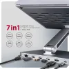 Supporto in alluminio AXAGON per laptop da 10" a 16" con hub USB HMC-STND HDMI 3xUSB-A GLAN PD thumbnail (2 of 9)
