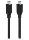 GENIUS charging cable ACC-C2CC-3A 150cm USB-C to USB-C 3A PD60W braided black