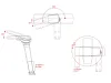 AROZZI Infinity Armrest ergonoomilised asenduskäetoed mängu- ja kontoritoolidele thumbnail (6 of 9)