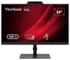 ViewSonic VG2441V 24" 16:9 1920 x 1080 FHD SuperClear® IPS 120Hz HDMI DP tīmekļa kamera mikrofons USB skaļruņi