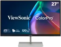 ViewSonic VP2766-2K 27" QHD 3-seitig rahmenloser SuperClear IPS-Monitor mit 100 % sRGB-Farbraumabdeckung, 90 W, USB-C, ergonomischem Standfuß, Schwarz ViewSonic VP2766-2K 27" QHD 3-seitig rahmenloser SuperClear IPS-Monitor mit 100 % sRGB-Farbraumabdeckung, 90 W, USB-C, ergonomischem Standfuß, Schwarz (1 of 9)
