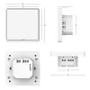 Interruttore IMMAX NEO SMART 1 pulsante Wi-Fi 230V bianco TUYA thumbnail (2 of 8)