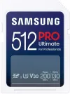 SAMSUNG PRO Ultimate SDXC 512GB + Προσαρμογέας USB CL10 USH-I U3 V30 thumbnail (2 of 3)