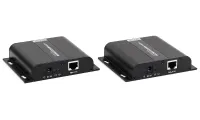Tarchuradóir agus glacadóir LAN le tarchur HDMI XtendLan UDP Multicast 4k 2k 1080p le rialú tarchuir IR praghas in aghaidh an phéire Tarchuradóir agus glacadóir LAN le tarchur HDMI XtendLan UDP Multicast 4k 2k 1080p le rialú tarchuir IR praghas in aghaidh an phéire (1 of 2)