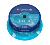 VERBATIM CD-R80 700MB 52x Protección adicional Eje de 25 unidades