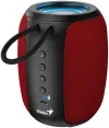 Altoparlante GENIUS SP-915BT Rosso Bluetooth 5.3 5W microfono Copilot AI comunicazione USB-C ricarica nero-rosso
