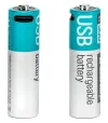 Colorway nofëllbar Batterie AA 2200mAh USB-C 1.5V 2 Stéck am Package