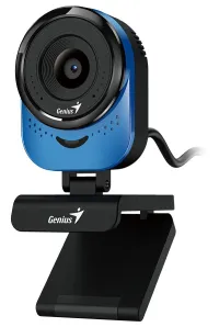 GENIUS FaceCam 1000X Q Blue 720p HD 360 ° rotácia 90 ° náklon USB 2.0 UVC mikrofón modrá GENIUS FaceCam 1000X Q Blue 720p HD 360 ° rotácia 90 ° náklon USB 2.0 UVC mikrofón modrá (1 of 2)