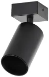 IMMAX PUNTO-1 faretto da parete a soffitto nero per sorgente tipo GU10