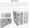 COUGAR PC Case MX600 Black Mid Tower Mesh Front Panel 3 x 140mm + 1 x 120mm Fans Transparent Left Panel thumbnail (18 of 28)