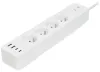 NEDIS Wi-Fi Smart Extension Cable 3x Type E Socket 16A 2x USB-A 2x USB-C 2m Android iOS White thumbnail (3 of 6)