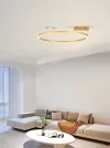 IMMAX NEO FINO NEW SMART závěsné svítidlo 1 kruh 80cm 60W zlaté Zigbee 3.0 TUYA thumbnail (6 of 8)