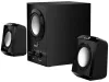 Cainteoir Genius SW-2.1 300 2 1 10W dath dubh thumbnail (5 of 6)