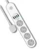 COLORWAY Pikendustoide 4x Schuko 4x USB 5V kaabel 2m thumbnail (2 of 2)