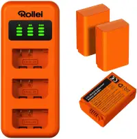 Комплект за зареждане Rollei EN-EL25, 3 броя батерии и зарядно устройство Комплект за зареждане Rollei EN-EL25, 3 броя батерии и зарядно устройство (1 of 4)