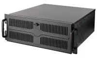 CHIEFTEC AIO Rack 4U UNC-409S-AIO-OP ATX EATX ohne Netzteil schwarz (1 of 12)