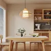 Lampada a sospensione di design IMMAX BOHO PINCHOS D40cm E27 in legno di bambù thumbnail (5 of 8)