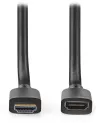NEDIS prodlužovací Ultra High Speed HDMI 2.1 kabel s ethernetem 8K@60Hz zlacené konektory HDMI-HDMI černý BOX 2m
