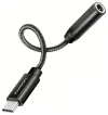 AXAGON miniatuurne USB-C helikast ADA-HC 384kHz 32bit DAC USB-C 2.0 kaabel 10cm