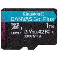 Cárta Kingston microSDXC Canvas Go Plus Gen4 A2 U3 V30 1TB + ADP Cárta Kingston microSDXC Canvas Go Plus Gen4 A2 U3 V30 1TB + ADP (1 of 1)